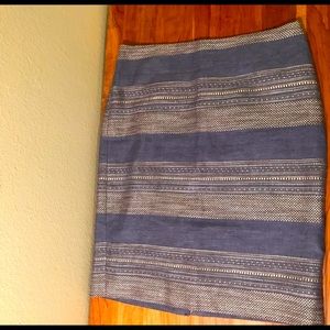 Striped skirt-size 6